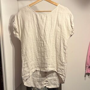 Elegant Cream Women's Blouse